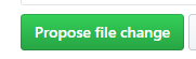 Github Propose Changes Button